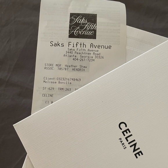 SOLD 🏆Celine triomphe  Wallet on chain - Picture 12 of 14